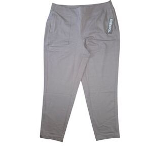 32 Degrees Cool Nwt Khaki Flat Front Pull On Pants Size Large